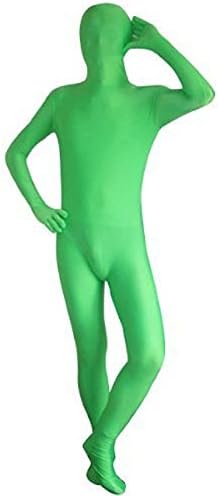 Lycra Spandex Greenman Zentai Suit Full Bodysuit Costume