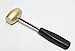 2 LB BRASS MALLETS BRASS HAMMER FOR METALSMITH SILVERSMITH JEWELRY METAL CRAFTS (LZ 2.6 FRE)