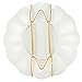 16 Pieces 6 Inch Invisible Plate Hangers Wall Plate Hangers Brass Wire Plate Holders with 18 Pieces Wall Hooks for 5 to 7 Inch Decorative Plates Antique Plates and Arts