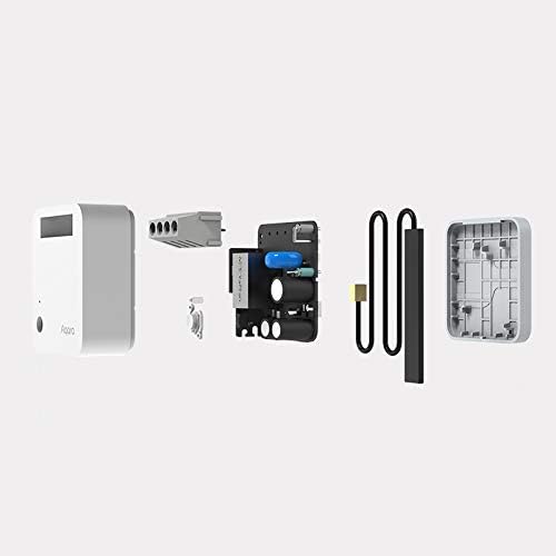 Aqara   ZIgBee Smart Home HomeKit   Mdulo de control nico T1 sin conductor neutro color blanco
