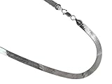 5.7mm Herringbone .925 Sterling Silver Necklace, Italian Chain. 16,18,20,22,24 inches