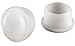 Shepherd Hardware 3011 Round Internal Patio Furniture Insert Tips 7/8-Inch, 4-Pack, White