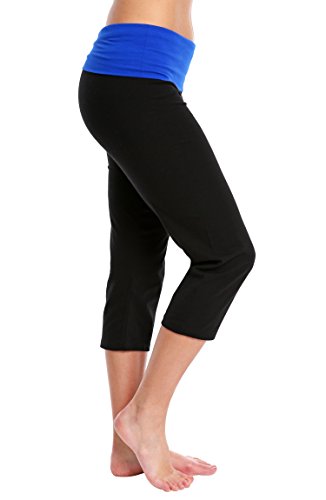image for Nouveau Women's Workout Active Capri Yoga Pants & Short Combo - Ladies