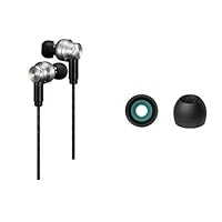 JVC HA-FD01 カナル型イヤホン CLASS-S SOLIDEGE + 交換用イヤーピース スパイラルドット++MSサイズ