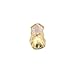 MSMAX Ballet Shoes for Girls Toddler Boys Split Sole Dance Slipper Gold Costume Shoes