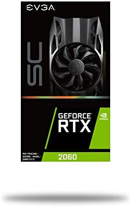 Geforce Rtx 2060 Sc Gaming, 6Gb Gddr6, Ventilatore Hdb , 06G-P4-2062-Kr, Nero, ‎18.98 x 4.45 x 11.12 cm, 880 grammi