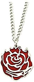 Ruby Rose Pendant Necklace Anime Manga TV Comics Movies Cartoon Superhero Theme Premium Quality Detailed Cosplay Jewelry Gift Series