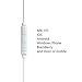 GEEKRIA Audio Cable with Mic Compatible with Bose Around-Ear AE2, AE2i, AE2w Cable, 2.5mm Aux Replacement Stereo Cord with Inline Microphone and Volume Control (5.6 ft/1.7 m)