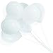 100pcs 12 inch White Balloons, Quality latex Balloons for Party Supplies and Decorations (White)