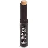 Italia Deluxe Pick 1 Color of Matte Cover Up Concealer Stick Conceal BB &amp; Zipper Bag (886-03 Light, Full Size)
