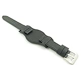 DASSARI Legend Distressed Vintage Style Bund Leather Watch Band