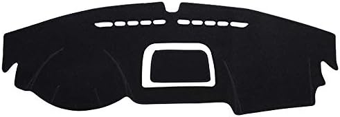 Yeeoy Black Dashboard Dash Protector Dash Mat Sun Cover Pad Fit 2010-2017 Volkswagen VW Tiguan
