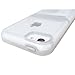 LUVVITT® Hybrid Transparent Case/Cover for iPhone 5C with Kickstand Retail Packaging - Clear/Gray