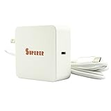 Superer 65W Type C Charger Power Supply Adapter for Acer Chromebook R 13 R13 CB5-312T CB5-312T-K8Z9 CB5-312T-K5X4 CB5-312T-K40U CB5-312T-K0YQ Laptop (USB C Connector)
