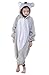 Newcosplay Unisex Children Koala Pyjamas Halloween Kids Onesie Costume (125)