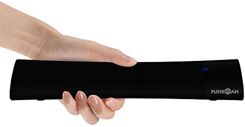 Punkman Rechargeable Wireless Stereo Speaker, Powerful Sound with Enhanced Bass Resonator for All Phones and Tablets Computers MP3 Players Portable bluetooth speaker