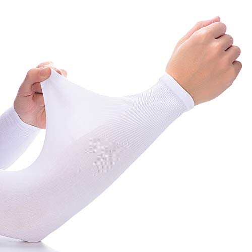UV Protection Cooling Arm Sleeves Sun Sleeves Arm Cover for Women &Girls&Adult&Youth&Men Cycling, Running,Golf, Driving,Basketball, Football & Outdoor Activities Tattoos Arm Warmer