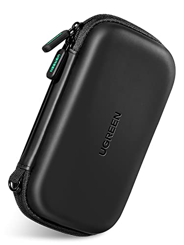 UGREEN Hard Drive Case, Portable External Hard Drive Bag For 2.5 Inch HDD SSD, Waterproof Protective Storage Pouch EVA Compatible With Solid State