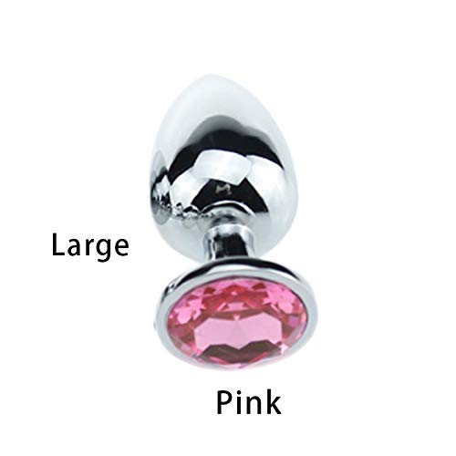 Jkze-Butt-Play-Plug-3-SizErotic-Six-Toys-per-adulti-grande-rosa-Butt-Tail-Plug-Trainer