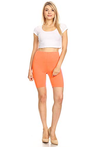 image for FashionJOA Activewear Solid Workout Cycling Yoga Running High Waist Pa