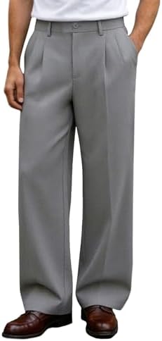 macys mens grey dress pants Men's Gray Casual Dress Pants