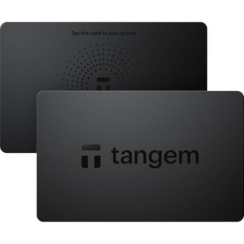 Tangem Security Card Pack of 2 – NFC Digital Asset Protection – 100% Offline Cold Storage – Compact Design