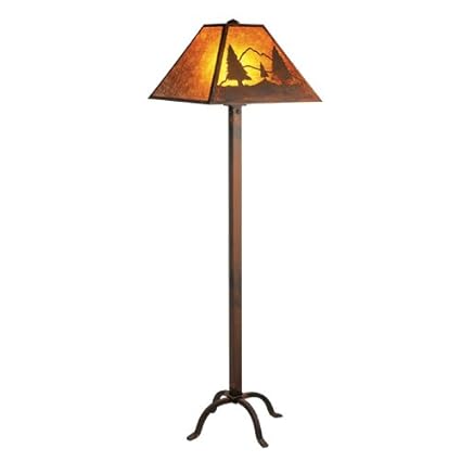 Steel Partners Lighting 178 Oi Timber Ridge Floor Lamp With Amber