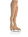 Mondor 3302 Light Tan Bamboo Over The Boot Figure Skating Tights 8-10