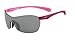 Nike Grey with Silver Flash Lens Excellerate Sunglasses, Bright Magenta/Red Violet