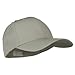 Extra Size Fitted Cotton Blend Cap - Light Grey (For Big Head)