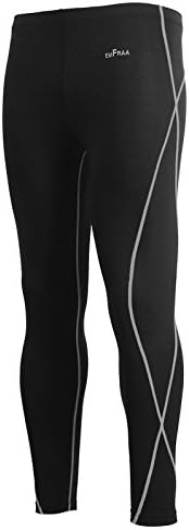 Emfraa Skin Tights Compression Rashguard Leggings Base layer Running Pants mens womens