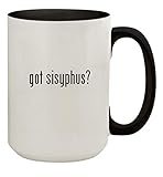 got sisyphus? - 15oz Ceramic Colored Inside