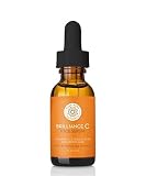 Vitamin C Serum Dark Spot Corrector for Face, with Hyaluronic Acid and Vitamin E - Brightening Dark Spot Corrector Serum by Pure Body Naturals