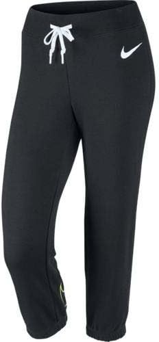 Amazon Nike ナイキ スポーツ ウェア パンツ クラブカプリ ラージスウッシュ レディース Black White 6849 010 フィットネス トレーニング スウェット パーカー 通販
