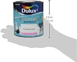 Dulux Easycare Bathroom Soft Sheen Pure Brilliant White Emulsion Paint 1L view 9