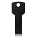 KOOTION 32GB USB Flash Drive, Metal Key Shaped 2.0 USB Memory Stick Pen Drive Black