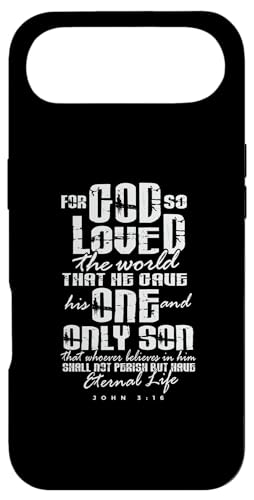 John 3:16 Scripture Christian for Faithful Christian Case for iPhone Air