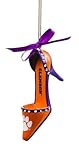 Clemson Tigers Official NCAA 3 inch x 1.5 inch Team Shoe Ornament