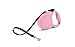 Flexi Durabelt Retractable Belt Dog Leash, Small/Medium, 16-Feet Long, Supports up to 44-Pound, Pink