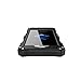 Bpowe for iPhone 7 Metal Case,Gorilla Glass Aluminum Metal Premium Protection Shockproof Military Bumper Heavy Duty Sturdy Protective Cover Shell Case for iPhone 7 4.7 inch (Black)