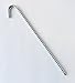 Steel Hook Stakes for Tents, Tarps, Gardens, and Commercial Inflatable Bouncers (18-Inch Length, 5/8-Inch Diameter, 20-Pack)