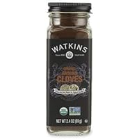 Watkins Gourmet Organic Spice Jar, Ground Cloves, 2.4 Ounce