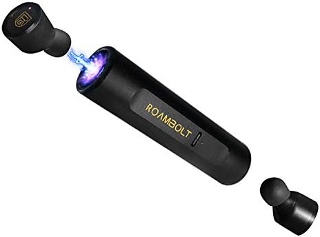 RoamBolt S5 Wireless Bluetooth 5.0 Earbuds: IPX7 Waterproof & Sweatproof Sports Wireless Headset for Running, Gym & Driving| Noise Cancelling In-Ear Stereo Headphones| Clear Audio & Calls|Easy Pairing