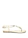 GUESS Factory Women's Single Teardrop T-Strap Sandals