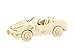 Wooden Model Kits 3D Puzzles Build Car Kit Wooden Model Toy Kit Wood Puzzle Car Wooden Model Toy Kit Model Car 29-pcs (Racing Car)