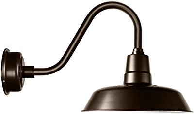 Cocoweb 18" Oldage LED Wall Sconce with Rustic Arm in Mahogany Bronze