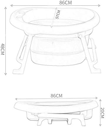 折り畳み可能 ジュエリー バスタブ Pink 食品 飲料 お酒 ホームベビースイミングプール Gyf Diy 工具 ガーデン Color ベビー折りたたみ浴槽 B07znrkty1 86x56x48cm ポータブル子供用バスタブ 保存が簡単