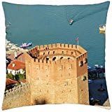 red castle - Rainy man Pillow Cover Case (18" x 18")