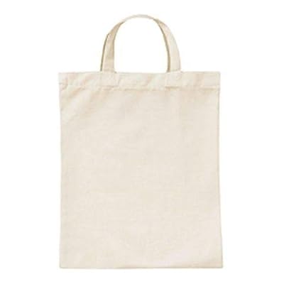 YaZhi Cotton CottonShopping Bag (Set of 10) (White_001YZ)