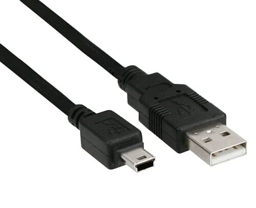 DragonTrading Replacement USB Data Transfer Cable for Canon IXUS and ELPH Cameras. 1.8 Metre Long Cable